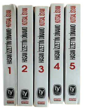 KUTSAL İSYAN 5. CİLT TAM SERİ HASAN İZZETTİN DİNAMO KARTON KAPAK