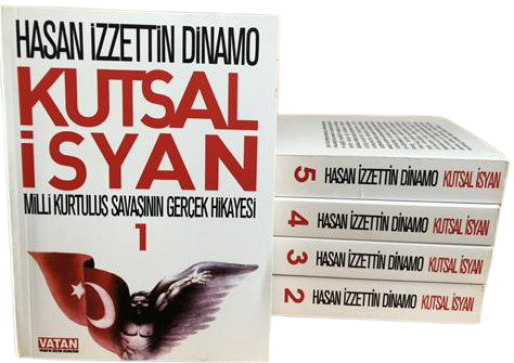 KUTSAL İSYAN 5. CİLT TAM SERİ HASAN İZZETTİN DİNAMO KARTON KAPAK