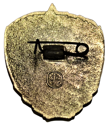 KIZILAY VE KIZILHAC İTTİFAK ROZET SOVYETLER BİRLİGİ USSR RUSYA ZAMANI SICAK MİNE ARKASI CENGEL İGNELİ