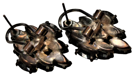 OSMANLI SALKIM KÜPE 9 ADETLİ BORDO RENKİ KUARZ TAŞLAR İLE BEZELİ TAMAMEN USTA EL YAPIMI