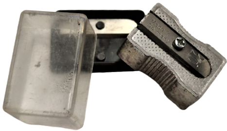 1970 MADE İN GERMANY ORJİNAL  KUTUSUNDA ALİMÜNYUM GÖVDE KURŞUN KALEM KALEMTIRAŞ 