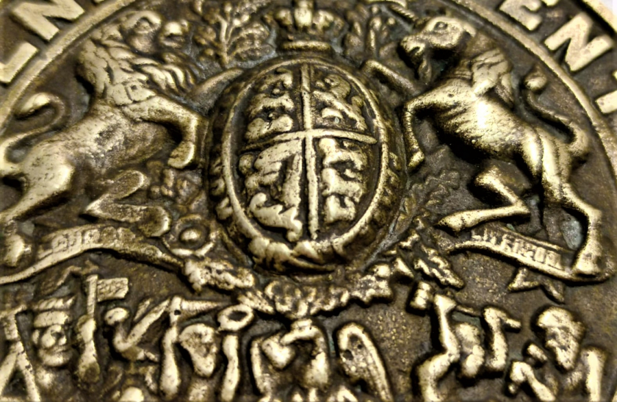 MİLNERS 212 PATENT FIRE RESISTING ORJINAL KASA ARMASI BRONZ DÖKÜM