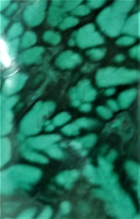 1955 AMERİKAN MALAKİT TAŞI İKİ PARCA  PASKALYA YUMURTASU İCERSİNDE HEDİYE SUNUMU İCİN ÖZEL BÖLME