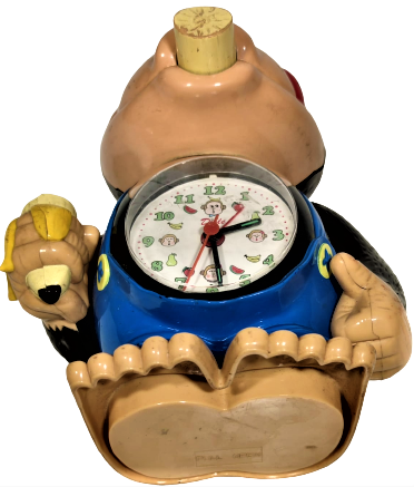  1970 MUZ YİYEN SARKILAR SÖYLEYEN KONUŞAN HAREKETLİ GÖRİL SAAT PİLLİ SESLİ