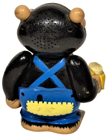  1970 MUZ YİYEN SARKILAR SÖYLEYEN KONUŞAN HAREKETLİ GÖRİL SAAT PİLLİ SESLİ