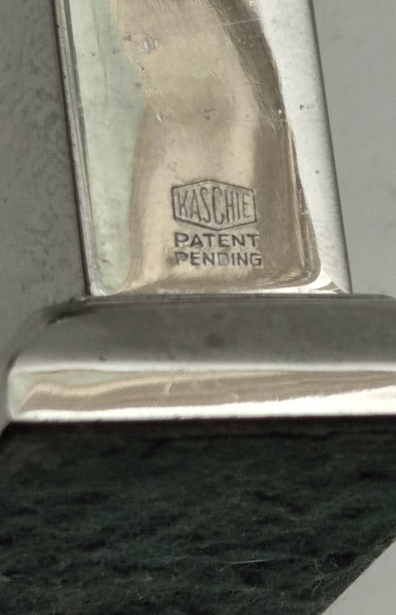 1920 KASCHİE PATEND PENDİG  PETROL TABLE & DESK LIGHTER. NICKEL-PLATED METAL BENZİNLİ TAŞLI MEKANİK MASA CAKMAGI
