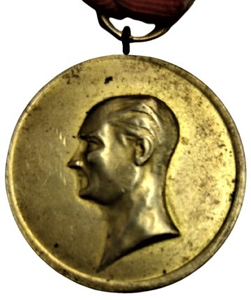 TÜRKİYE CUMHURİYETİ 10 YIL MADALYASI 1923 1933 ORJİNAL KURDELELİ