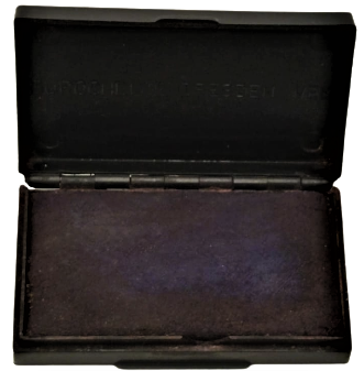 1920 BAROCK  BUROCHEMME DRESDEN VEB BAKALİT MÜREKKEP ISTAMPA GERMANY