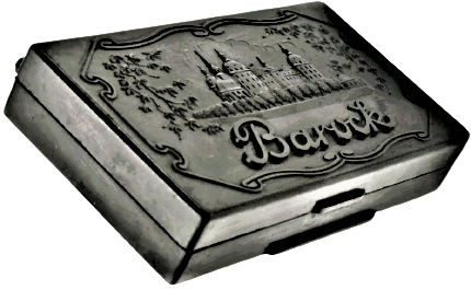 1920 BAROCK  BUROCHEMME DRESDEN VEB BAKALİT MÜREKKEP ISTAMPA GERMANY