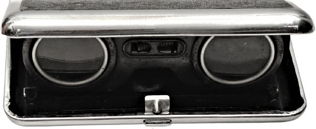 1960 OPERA VE AT YARIŞLARI İÇİN TASARLANMIŞ CEP KATLANIR METAL  AYARLANABİLİR DÜRBUN JAPON 