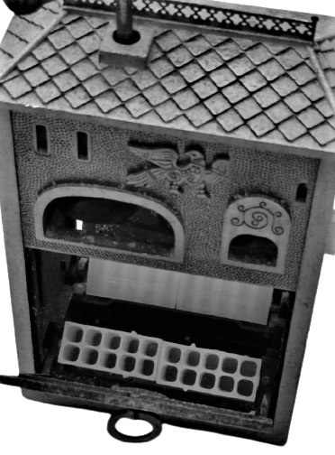 KİLİSE FORMUNDA METAL CİFT KAPAKLI KIRK ADET SIGARA İKRAM KUTUSU