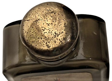 1930 HERKOS KÖRPER PUDER CAM METAL KAPAKLI PUDRA KABI HANNOVER GERMANY