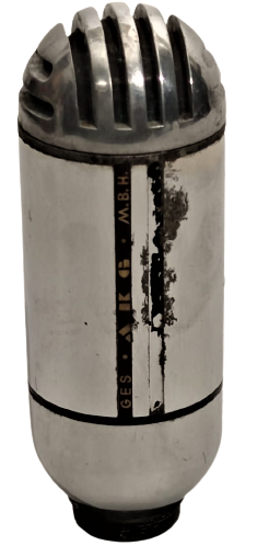 1947 ANTİQUES A K G SİEMENS MİKROFON KROM GÖVDE GERMANY