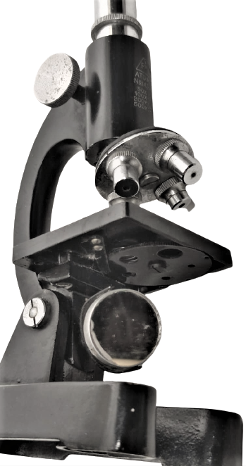 1960 JAPAN EIKOW OTOMIC M320 MİCROSKOPE COK UCLU METAL GÖVDE  MİKROSKOP