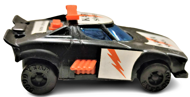 1970 TÜRK MALI YERLİ ÜRETİM GÜLEN TOYS SÜPER KARA ŞİMŞEK SİYAH PLASTİK YARIŞ ARABASI OYUNCAK AMBALAJINDA