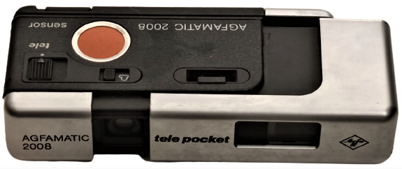 1970 AGFA AGFAMATİC 2008 TELE POCKET COLOR AGNAR CAMERA ANOLOG FOTOGRAF MAKİNASI GERMANY