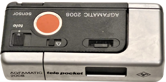 1970 AGFA AGFAMATİC 2008 TELE POCKET COLOR AGNAR CAMERA ANOLOG FOTOGRAF MAKİNASI GERMANY