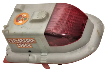 1970 USSR E.L.8 EXPLORADOR LUNAR UZAY YER  ARACI ALTINDA BULUNAN AYAKLARIYLA HER TÜRLÜ ZEMİNDE HAREKET EDEN PİLLİ OYUNCAK