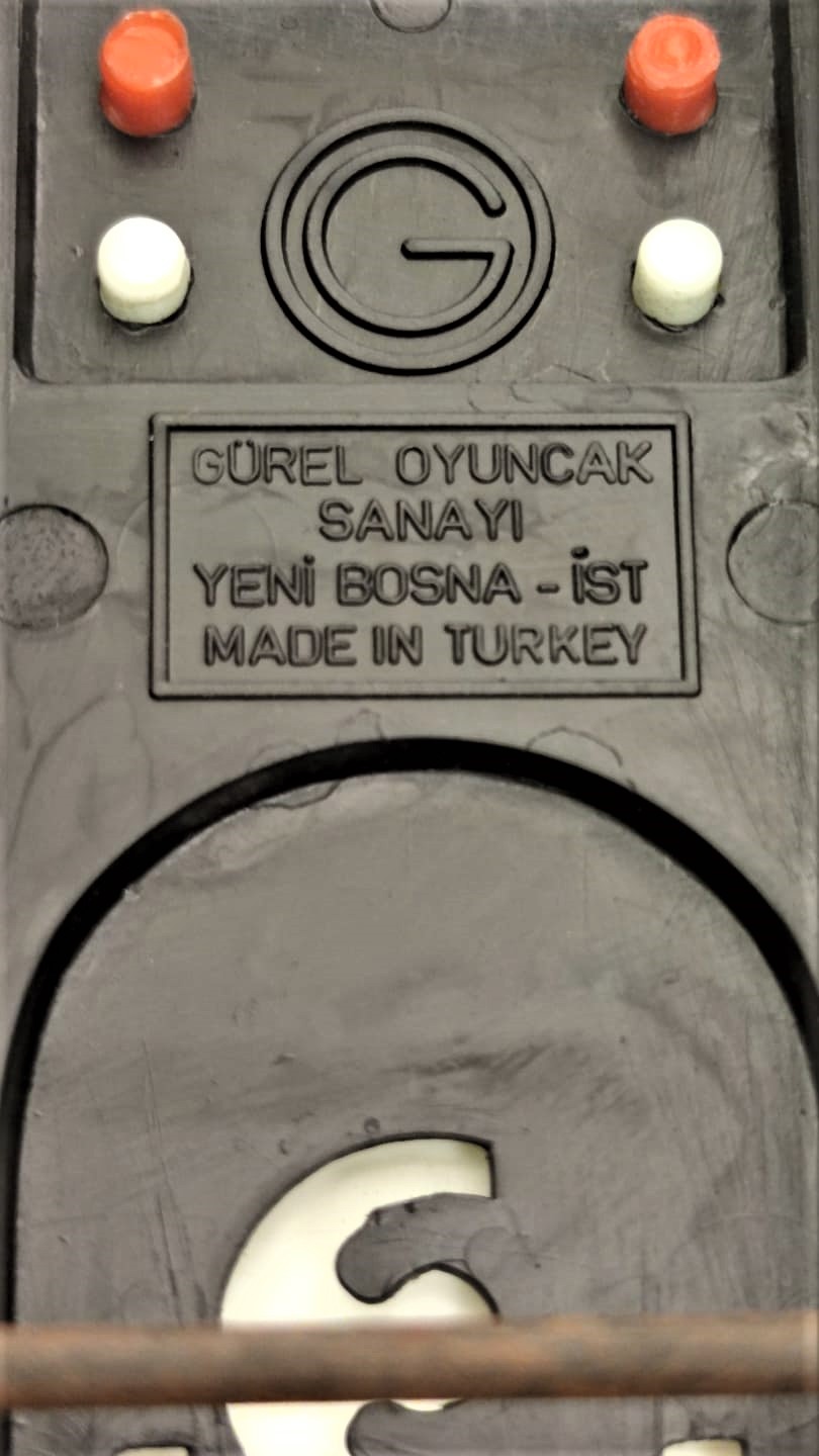 1970 YERLİ TÜRK MALI OYUNCAK VOLVO KAMYON TRAFİK KURTARICI GÜREL MARKA AMBALAJINDA