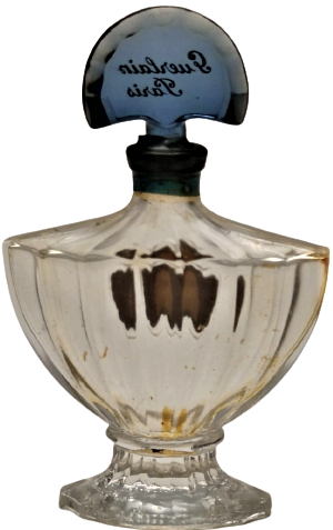 VİNTAGE SHALİMAR  GUERLAIN PARIS PARFUM CAM ŞİŞE CAM İSTİRİYYE KAPAK 7,5 ML 