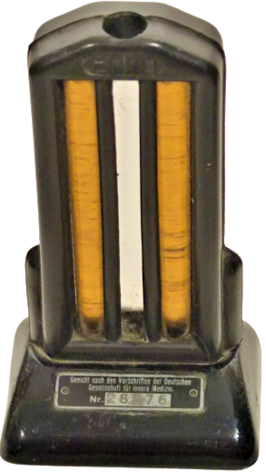 1800 DOPPEL FABSTAB HAEMOMETER ERKA ORİGİNAL MODEL GEEİCHT NACH DEN VORSCHRİFTEN DER DEUTSCHEN GESELLSCHAFT FÜR İNNERE MEDİZİN