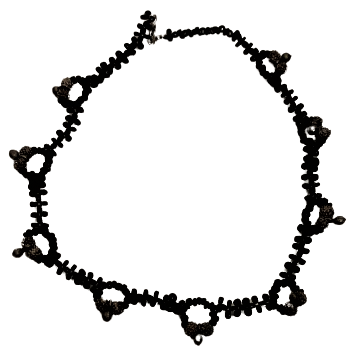 OSMANLI EL YAPIM CAM BONCUKLARLA SÜLLENMİŞ 