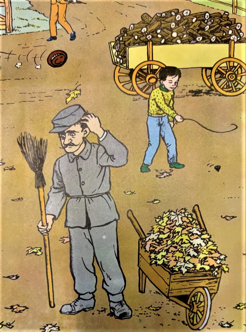 1980 ÖZYUREK YAYINEVİ TARAFINDAN BASILMIŞ RENKLİ TİFDRUK BASKI İLKOKULLARDA SONBAHAR MEVSİMİNİ TALEBELERE SINIF DUVARLARINA ASILAN MEVSİMLERDEN SONBAHAR