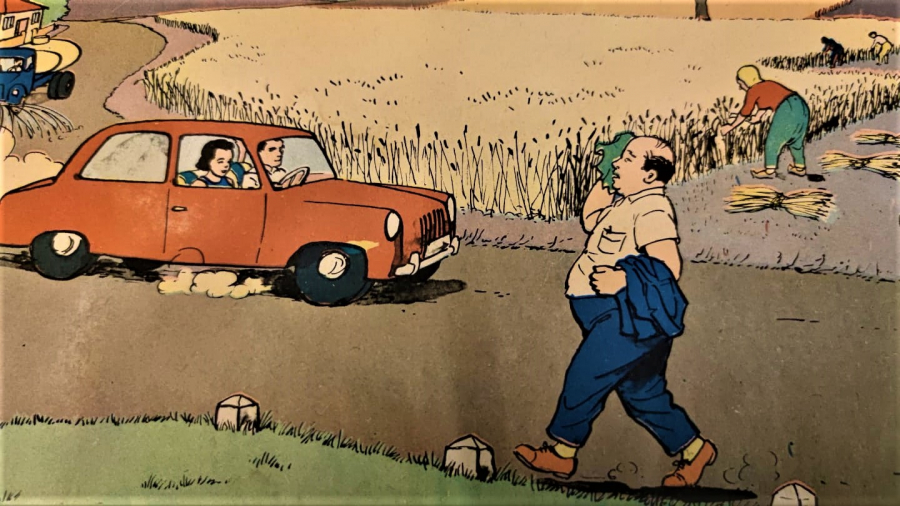 1980 ÖZYUREK YAYINEVİ TARAFINDAN BASILMIŞ RENKLİ TİFDRUK BASKI İLKOKULLARDA  YAZ MEVSİMİNİ TALEBELERE SINIF DUVARLARINA ASILAN MEVSİMLERDEN  YAZ