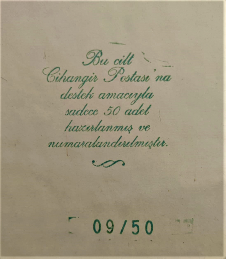CİHANGİR POSTASI DERGİSİ  ŞUBAT 2001 ŞUBAT 2002 1 DEN 10 NUNCU SAYIYA KADAR CİLTLENMİŞDİR BU CİLT 50 NİN İÇERSİNDEKİ 9 ZUNCU CİLTDİR