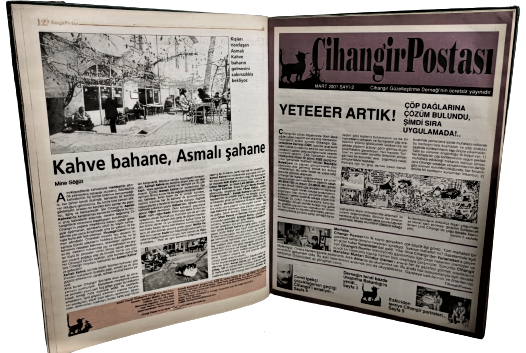 CİHANGİR POSTASI DERGİSİ  ŞUBAT 2001 ŞUBAT 2002 1 DEN 10 NUNCU SAYIYA KADAR CİLTLENMİŞDİR BU CİLT 50 NİN İÇERSİNDEKİ 9 ZUNCU CİLTDİR