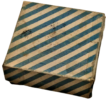 1950 VİNTAGE PER-MET LINEN MARKING OUTFIT ISTANPA MUREKKEP MUHUR ORJINAL KUTUSUNDA 