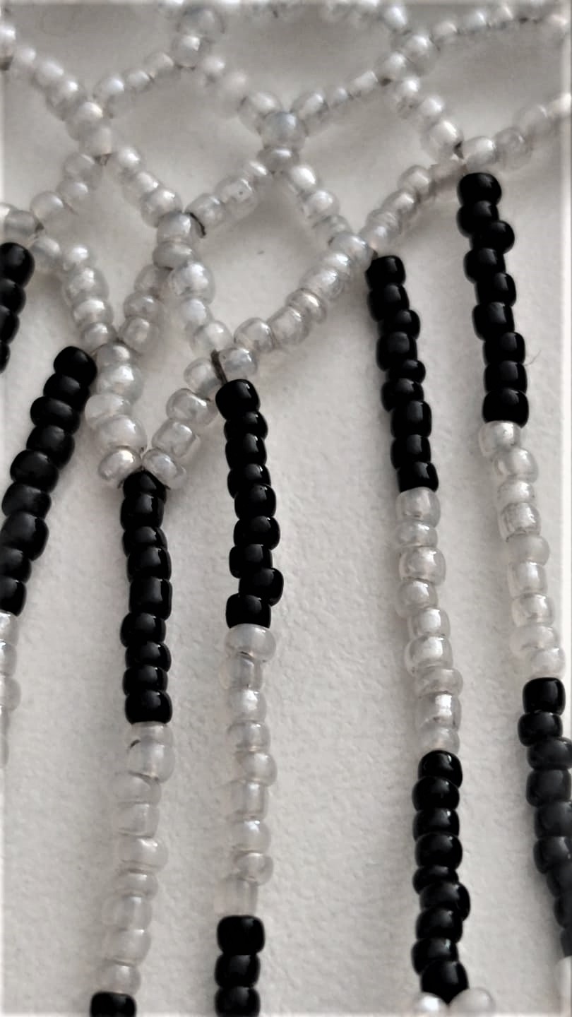 1960 HAPİSHANE BONCUK İŞİ MAŞALLAH ALLAH KORUSUN NAZARLIK GÖZ BONCUK CİFT TARAFLIDIR SİYAH BEYAZ BONCUKDAN BJK