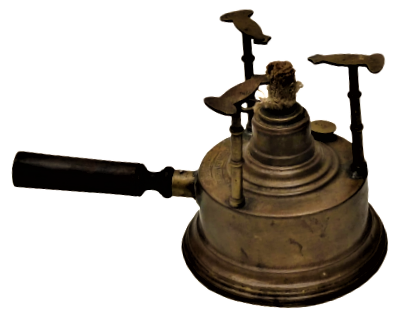 CHRISTOS JEAN HOSHOSSIS BOSPHOR  ( ARNADOT-KEUY ) OSMANLI PAZARI İÇİN YAPILMIŞ  SAPLI PİRİNC İSPIRTO KAHVE OCAGI 