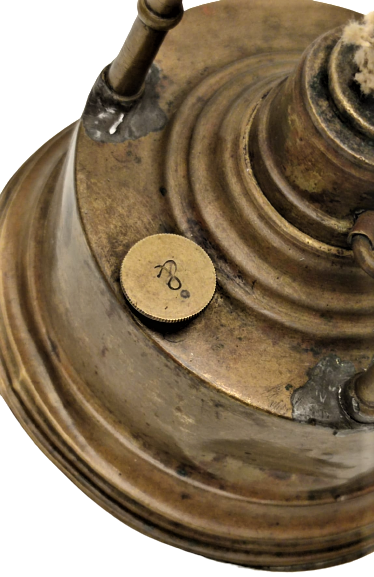 CHRISTOS JEAN HOSHOSSIS BOSPHOR  ( ARNADOT-KEUY ) OSMANLI PAZARI İÇİN YAPILMIŞ  SAPLI PİRİNC İSPIRTO KAHVE OCAGI 