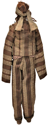 1960 KİTRE ERKEK OSMANLI KONAR GÖCERLER ERKEK YÖRÜK EFE KIYAFETLİ TÜM DETAYLAR İNCE İNCE DÜŞÜNÜLMÜŞ YAPILMIŞ SANATCI İŞİ NİMET DEMİRBAĞ SANLIMAN  KİTRE BEBEK