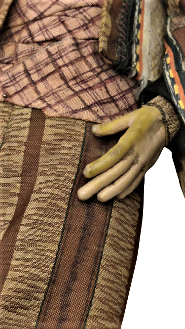 1960 KİTRE ERKEK OSMANLI KONAR GÖCERLER ERKEK YÖRÜK EFE KIYAFETLİ TÜM DETAYLAR İNCE İNCE DÜŞÜNÜLMÜŞ YAPILMIŞ SANATCI İŞİ NİMET DEMİRBAĞ SANLIMAN  KİTRE BEBEK