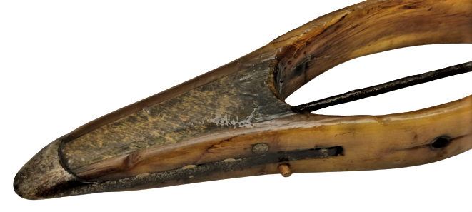 OSMANLI TAMAMI EL YAPIMI  BOYNUZDAN YAPILMIŞ EL TEZGAHINDA SALLINARAK KULLANILAN  BÜYUK BOYDA DOKUMA MEKİK