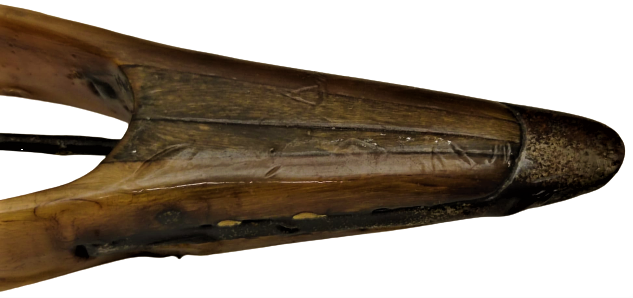 OSMANLI TAMAMI EL YAPIMI  BOYNUZDAN YAPILMIŞ EL TEZGAHINDA SALLINARAK KULLANILAN  BÜYUK BOYDA DOKUMA MEKİK