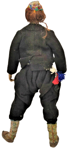 1960 KİTRE ERKEK OSMANLI  ERKEK LAZ YÖRESEL KIYAFETLİ TÜM DETAYLAR İNCE İNCE DÜŞÜNÜLMÜŞ YAPILMIŞ SANATCI İŞİ NİMET DEMİRBAĞ SANLIMAN  KİTRE BEBEK