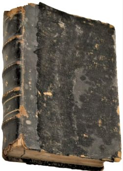 OSMANLI DEVLET MATBASI MUHURLU CİLT KAPAKLI BASKI KİTAP