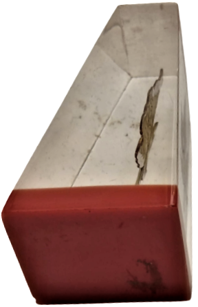 CANADA BAYRAK POLİ KARBON MASA ÜZERİ KAGIT AGIRLIGI KIRMIZI BEYAZ İÇERSİNDE ALTIN KAPLAMA KANADA AKCA AGAC YAPRAGI