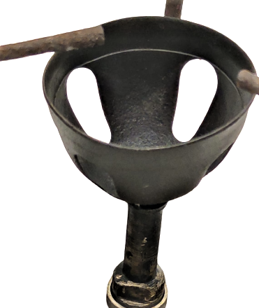 1950 HASAG VULKAN NO 8 PETROL GERMANY METAL ÜC AYAKLI İSPİRTO OCAK DEPO KAPAKLAR PİRİNC EKSİKSİZ 