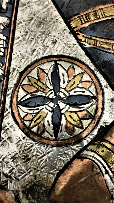 1970 MISIR KIRALİCESİ VE FİRAVUNU NEFERTİTİ BAKIR ÜZERİNE KABARTMA ROLYEFT SANATCI İŞİ TAMAMEN EL YAPIMI 24 CM CAPINDA