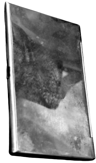 KAPAKLI AVRUPA  GÜMÜŞ KAPLAMA 15 ADETLİK KARTVİZİTLİK CEPDE TAŞINMA İÇİN TASARLANMIŞ İCERSİNE KAZIMA YAZI YAZILMIŞTIR SİLİNEBİLİR