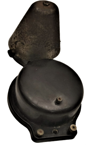 1930 LARIN BOBİNLİ KAMPANA CANLI EV  KAPI ZİLİ KAHVERENGİ  BAKALİT KAPAKLI KASA