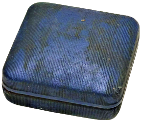 1930 OLYMPIC PARİS OVAL SEDEF KOL DÜGMESİ ORJİNAL KUTUSUNDA 