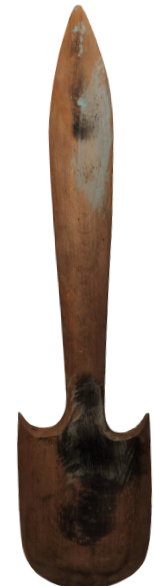 CUMHURİYET BAŞI TEK PARCA AHŞAPDAN EL İŞCİLİKLİ NADİR TEKKE İŞİ UZERİ EL CEKME YAZI DUALI AHŞAP BUYUK BOY KUREK DUVARA ASMALI