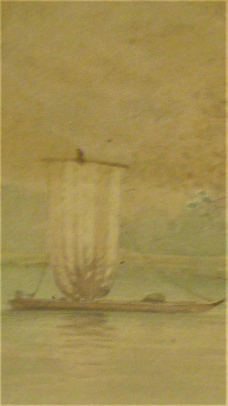 1920 OSMANLI CONSTANTINOPLE MAX FRUCHTERMANN YUKSEK KALDIRIM GALATA  ETİKETLİ JAPON SANATCI SULUBOYA RESİM İMZALI S. NİİMİ ORJİNAL AHŞAP KENDİ CERCEVESİNDE 