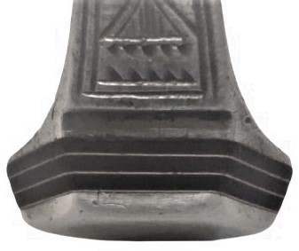 OSMANLI NADİR GÜMÜŞ TAMAMI EL İŞCİLİK YAPIMI  ÜC KATLI  COK FARKLI BİR USTALIK CALIŞMASI ALTI KÖŞELİ  YÜZÜK