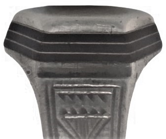 OSMANLI NADİR GÜMÜŞ TAMAMI EL İŞCİLİK YAPIMI  ÜC KATLI  COK FARKLI BİR USTALIK CALIŞMASI ALTI KÖŞELİ  YÜZÜK